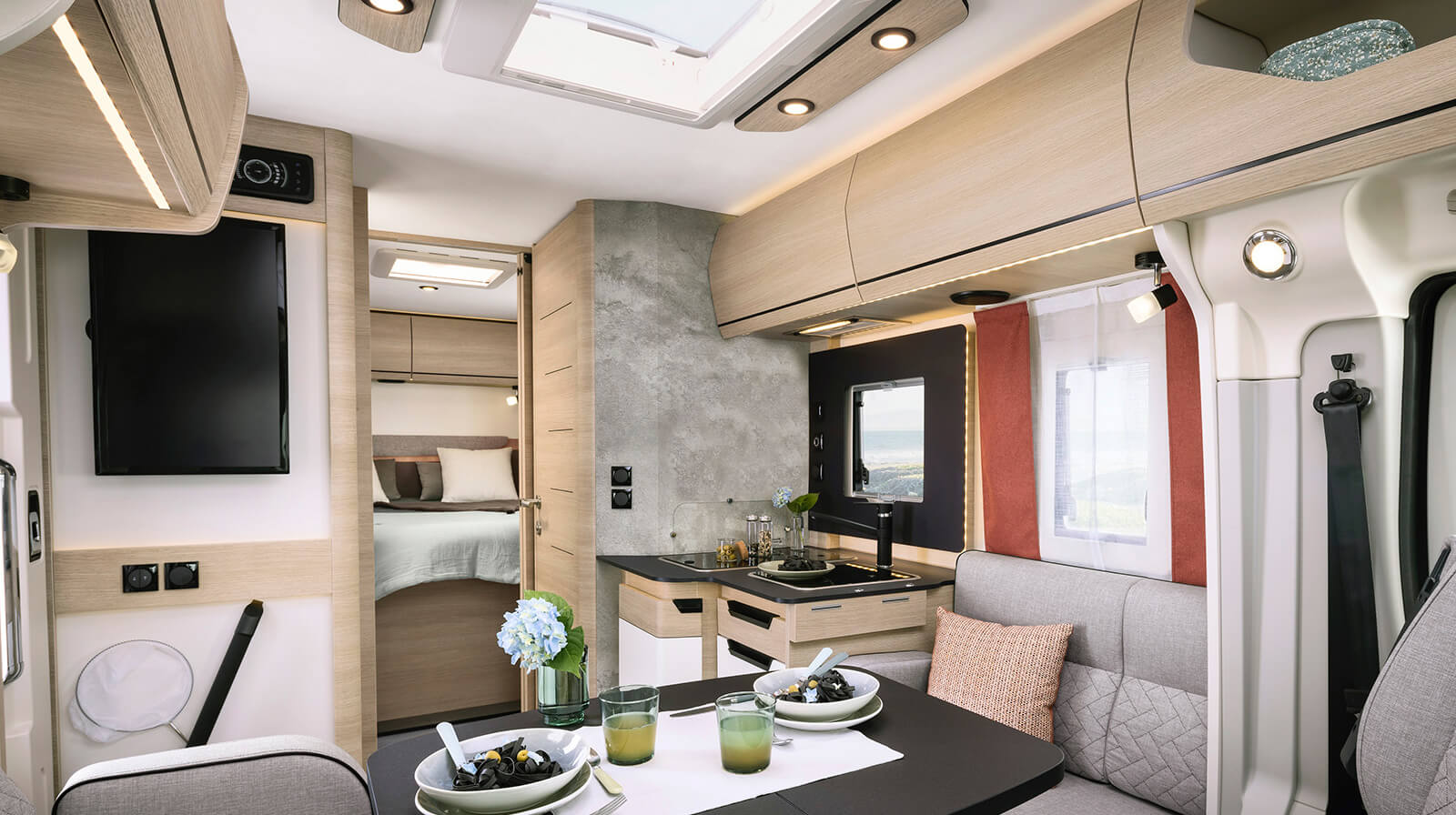 Interior photos RAPIDO Husbilar C86 NIGHT EDITION