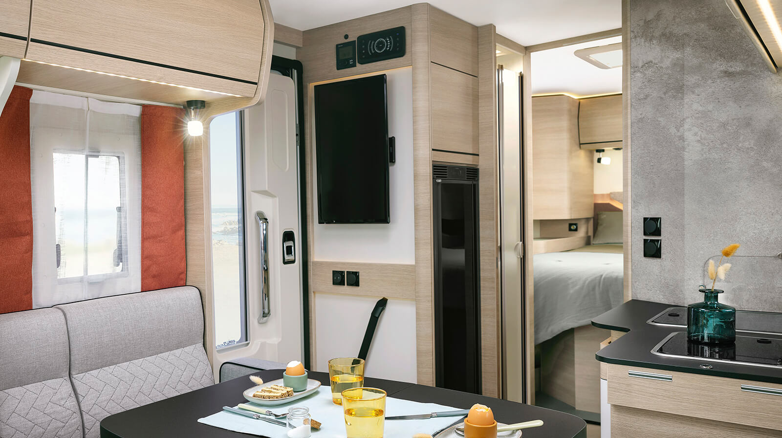 Interior photos RAPIDO Husbilar C86 NIGHT EDITION
