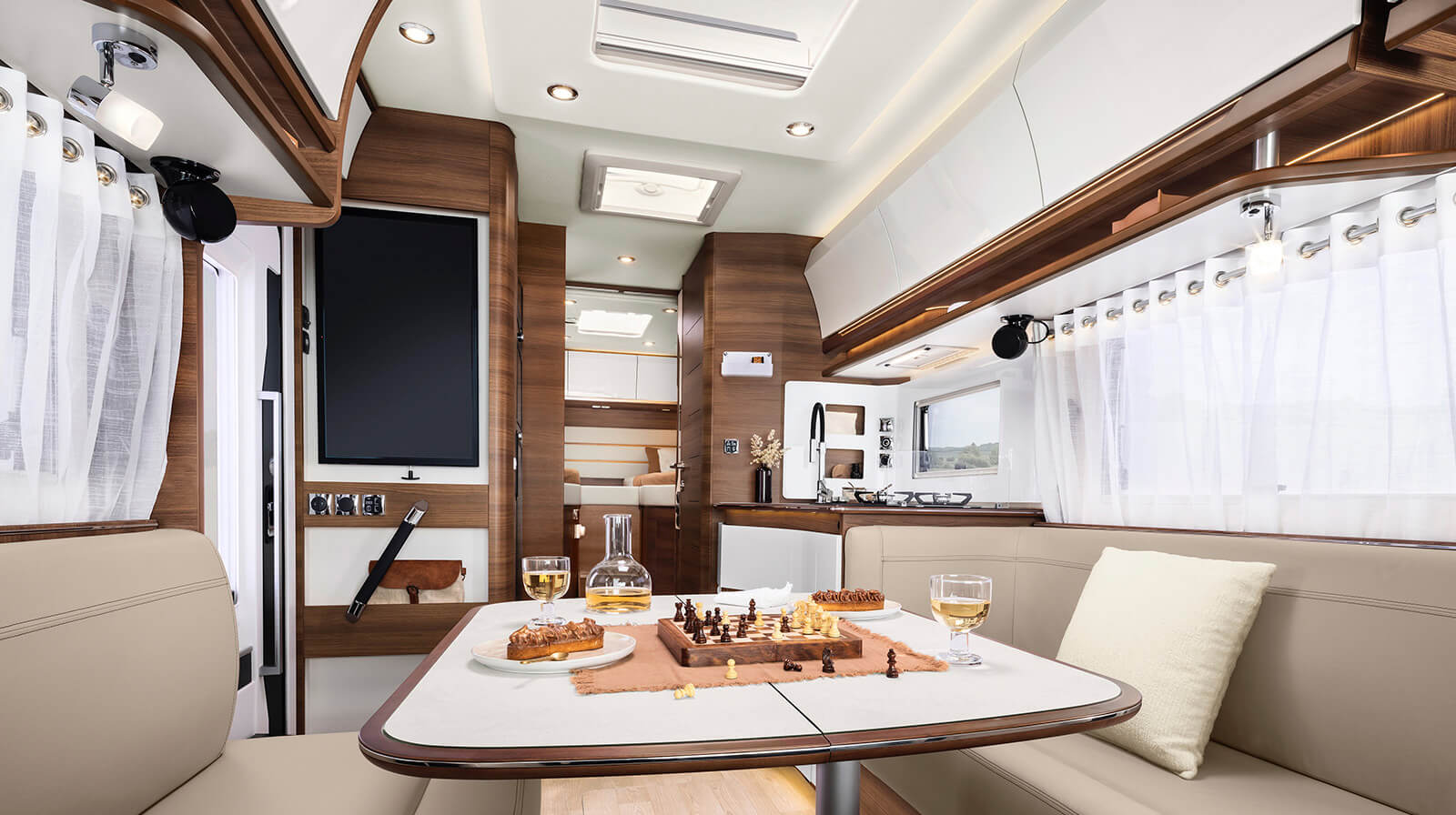 Interior photos RAPIDO Husbilar i166M